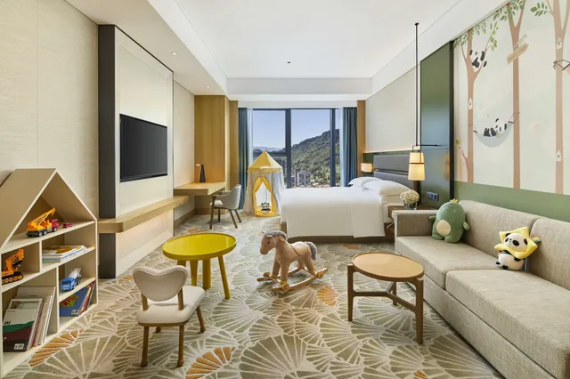 غرفة عائلية بسرير كينج، DoubleTree by Hilton Ya an 8/10