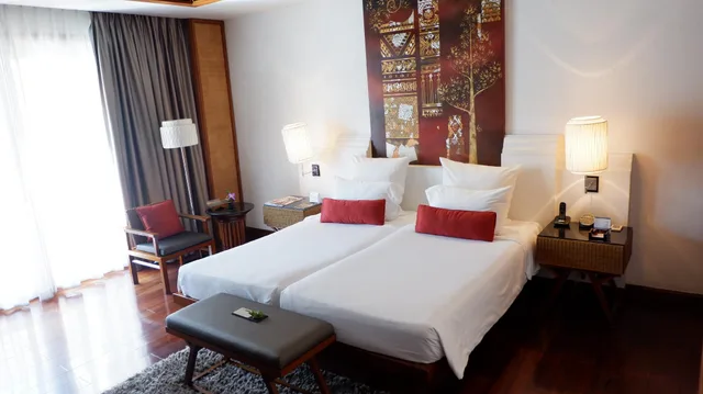 Hollywood, Deluxe, Twin Beds, 2 Futon Beds, Ratilanna Riverside Spa Resort Chiang Mai 1/1