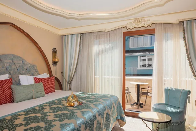 غرفة فاخرة بسرير كينج بشرفة، Romance Istanbul Hotel 2/10