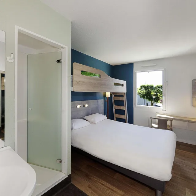 غرفة ثلاثية بسرير بطابقين، Ibis Budget Saint Gaudens 1/1
