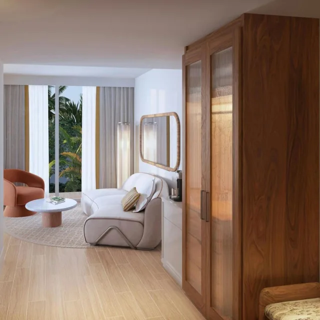 جناح بسرير كينج بإطلالة على المدينة بغرفة نوم واحدة، Royal Palm South Beach Miami, a Tribute Portfolio Resort 2/7