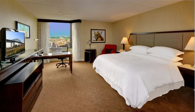 جناح جونيور بسرير كينج بإطلالة على المدينة، Sheraton Hamilton Hotel 1/2