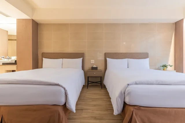 غرفة سوبيريور رباعية بسريرين مزدوجين، Guide Hotel Taipei Fuxing N. 9/10