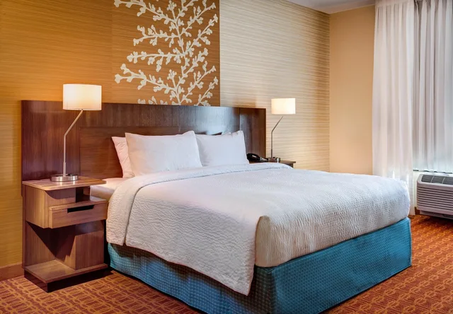 غرفة بسرير مزدوج لذوي الإعاقة، Fairfield Inn Suites Ann Arbor Ypsilanti 1/1