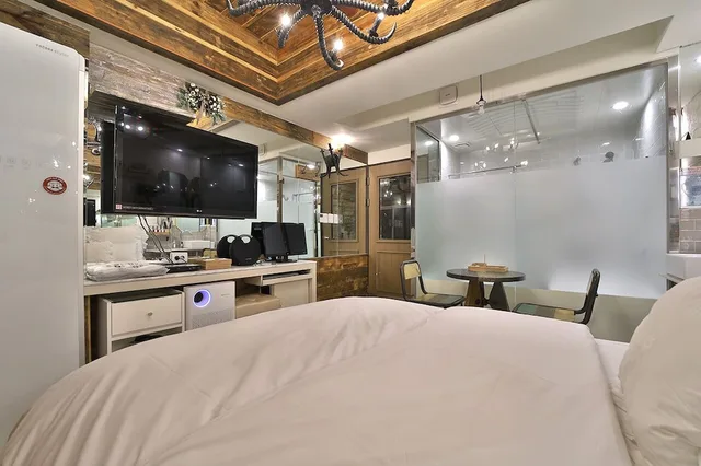 غرفة قياسية بسرير مزدوج، Hotel February Suseong 7/10