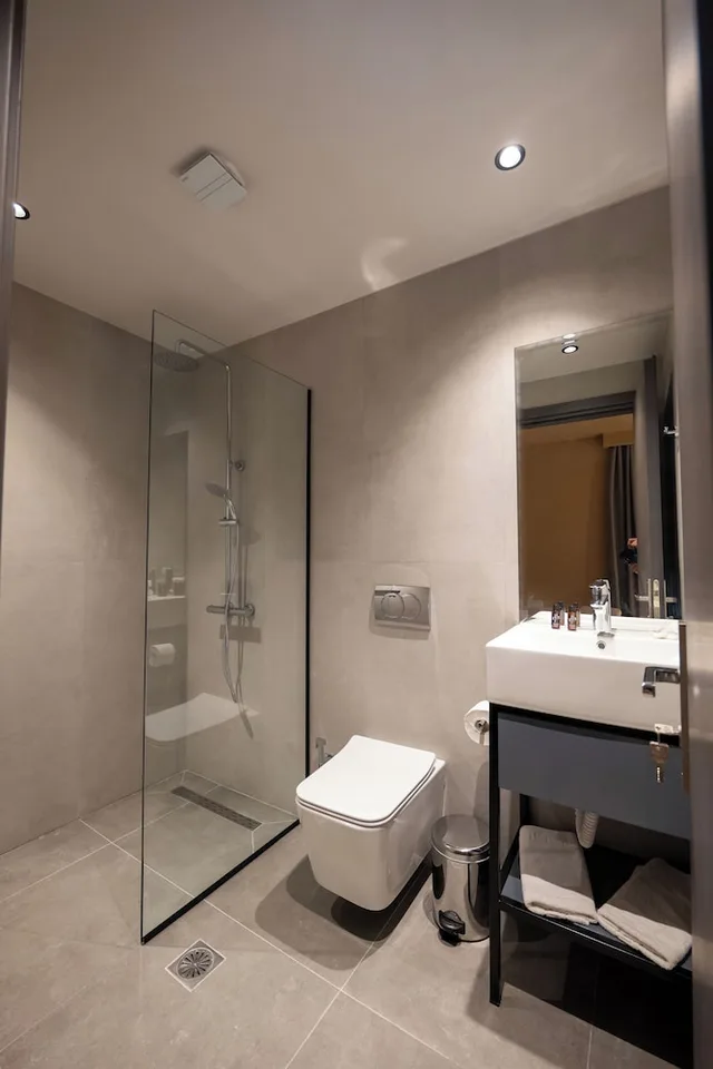 غرفة ديلوكس بسرير مزدوج بشرفة، Hotel Piramida 4/5