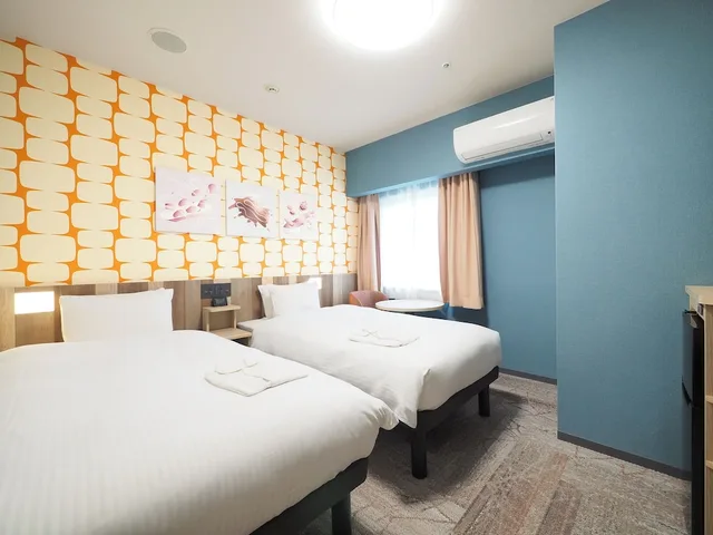 غرفة قياسية مفردة بسريرين منفصلين، Hiyori Hotel Osaka Suminoekoen Ekimae 2/4