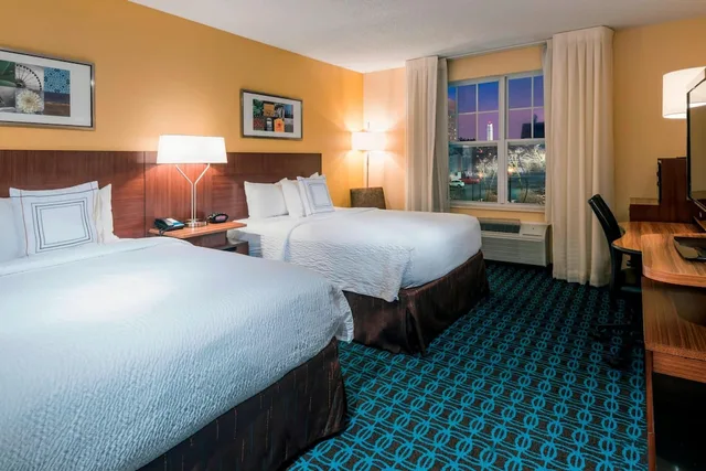 غرفة بسريرين كوين لذوي الإعاقة، Fairfield Inn Kansas City Downtown Union Hill By Marriott 1/4
