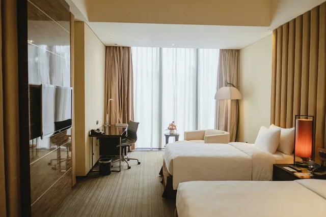 غرفة كلوب بسريرين منفصلين، Po Hotel Semarang 2/5