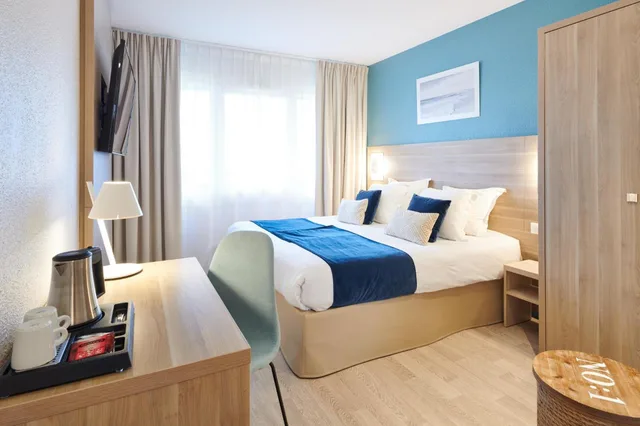 غرفة بسرير مزدوج، Hotel Les Terrasses D Atlanthal 4/8