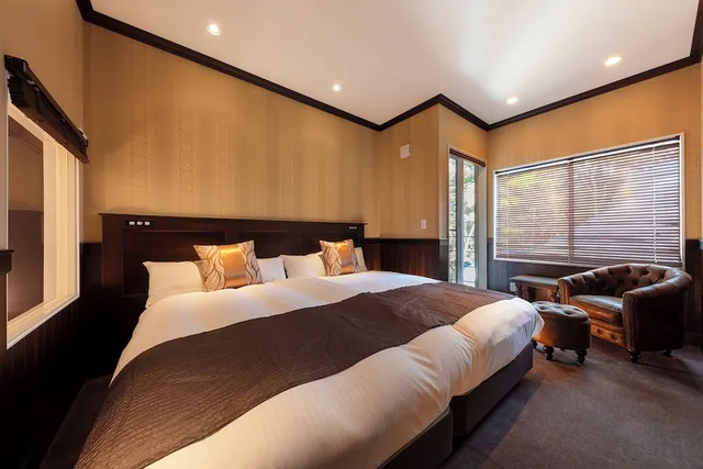 غرفة قياسية بسريرين منفصلين في المبنى الرئيسي، Karuizawa Hotel Longing House 1/6