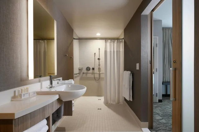 جناح بسريرين كوين مع سرير سحّاب إضافي مع أريكة لذوي الإعاقة، Springhill Suites By Marriott Dallas Dfw Airport South/Centreport 6/8
