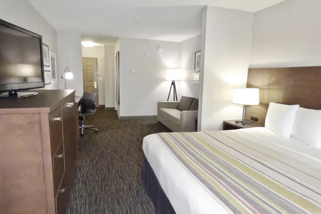 جناح استوديو بسرير كينج مع أريكة، Country Inn and Suites by Radisson Tampa/Brandon FL 4/8