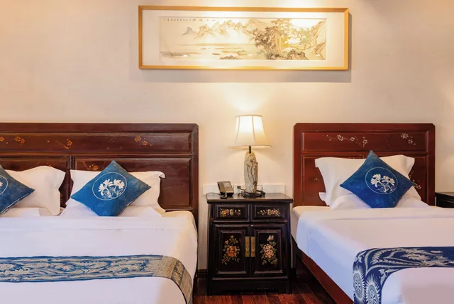 Family, Twin Beds, 1 King and 1 Single Beds, Pool Access، Yangshuo Tea Cozy Boutique Hotel 1/7