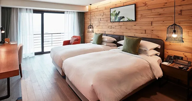 Deluxe, Twin Beds, Mountain View, Adult Only, Lounge Access، Walkerhill Douglas House 1/2