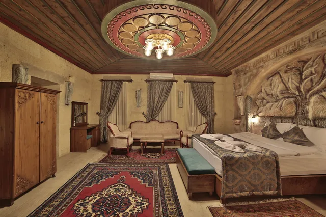 غرفة عائلية بسرير كوين وسريرين منفصلين، Grand Cappadocia Hotel 3/7
