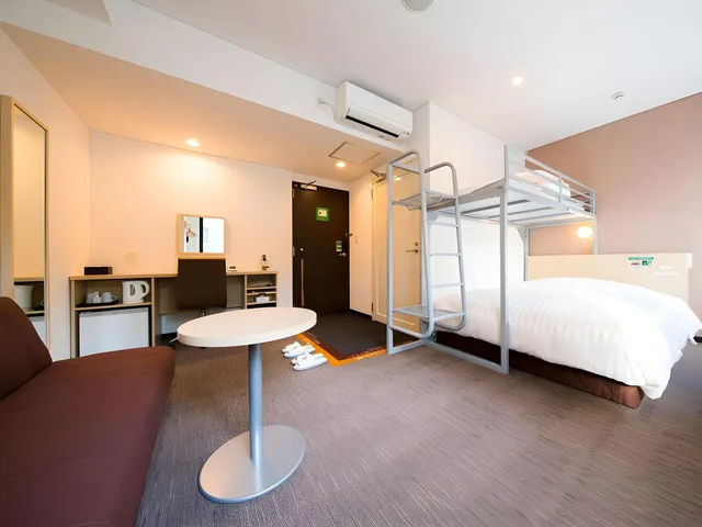 جناح ديلوكس بسريرين منفصلين، Super Hotel Tokyo Kinshicho-Ekimae 1/2