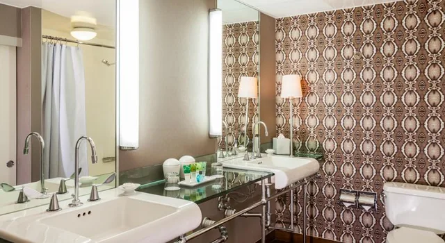 غرفة قياسية بسريرين كينج، Hotel Derek Houston Galleria 4/4