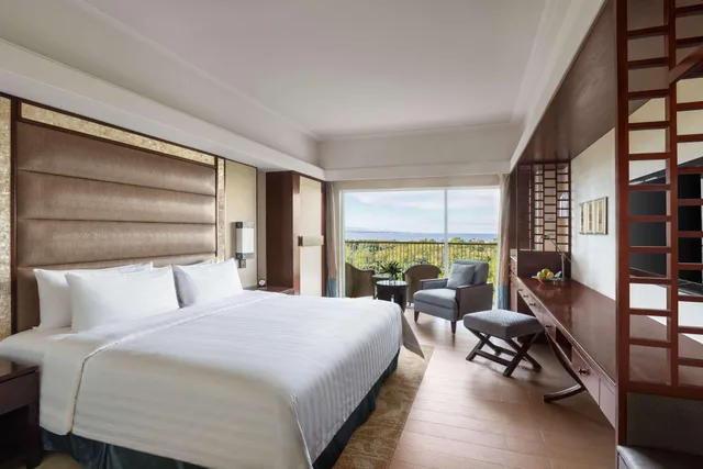 غرفة ديلوكس بسرير مزدوج، Shangri-La Mactan, Cebu 1/3