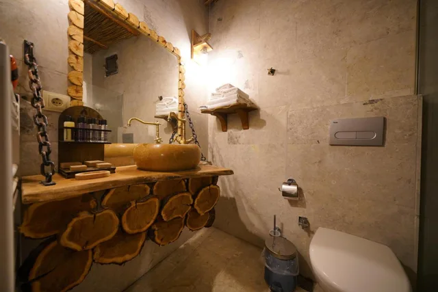 Stone, Double or Twin Bed, Terrace، Nar Cave House & Swimming Pool 5/5