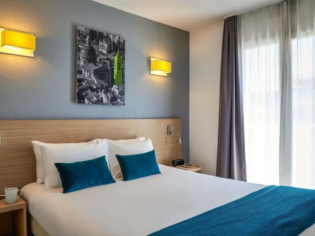 شقة سوبيريور بسرير مزدوج بشرفة بغرفة نوم واحدة مع أريكة، Aparthotel Adagio access Nice Magnan 1/4