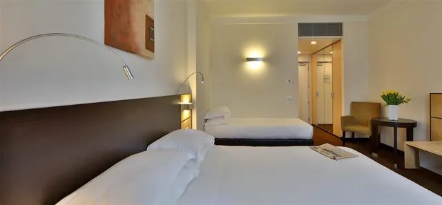 غرفة ثلاثية بثلاثة أسرّة بغرفة نوم واحدة، Best Western Plus Hotel Le Favaglie 1/1