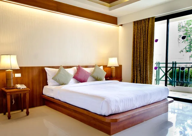 غرفة بسرير مزدوج أو سريرين منفصلين في الطابق الأرضي، Khaolak Orchid Beach Resort 5/6