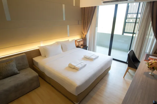 غرفة ديلوكس بسرير مزدوج بإطلالة على المتنزه، HYDE PARK CHIANGMAI 2/5