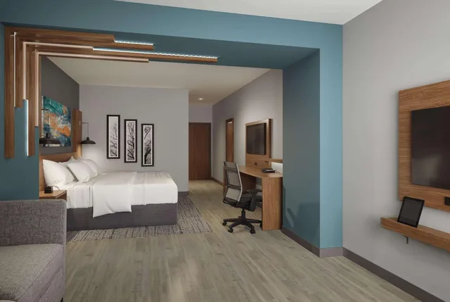 جناح استوديو بسرير كينج مع أريكة، La Quinta Inn & Suites by Wyndham Bardstown 3/5