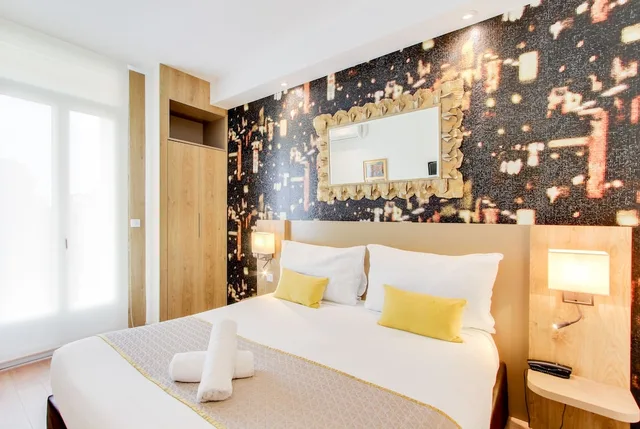 غرفة بسريرين منفصلين، Hotel Provencal 2/7