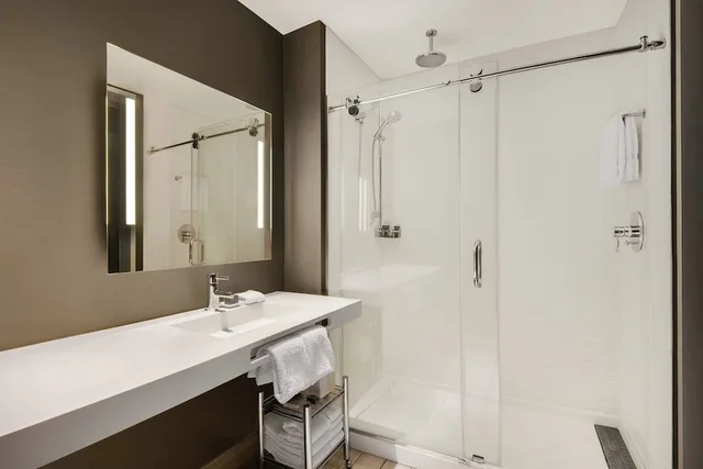 غرفة بسرير كينج مع أريكة لذوي الإعاقة، AC Hotel Asheville Downtown 2/3