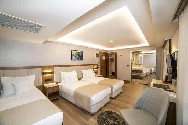 غرفة ثلاثية بسريرين، Erboy Hotel Istanbul 4/8