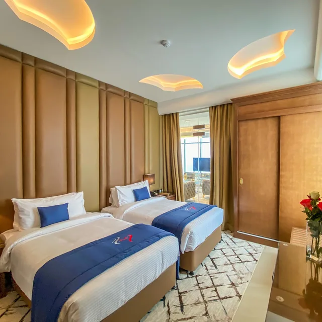 بنتهاوس بسريرين منفصلين وسريرين كينج، Mirage Bab Al Bahr Beach Hotel 1/10