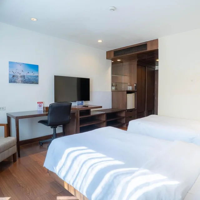 غرفة ديلوكس بسريرين منفصلين، Journeyhub Bangkok Sukhumvit 26 10/10