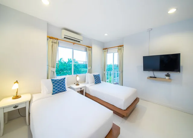 فيلا بسرير مزدوج وسريرين منفصلين بغرفتي نوم، Blu Marine Hua Hin Resort And Villas 2/3