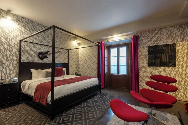 غرفة ديلوكس بسرير كينج مع أريكة، Hotel Boutique 1850 3/7