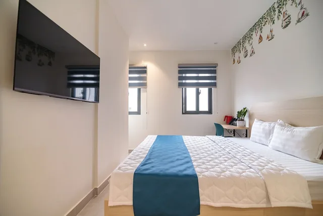 غرفة فاخرة مفردة بسرير كوين، Bin Bin Hotel 16 - Near Bui Vien Walking Street 3/10