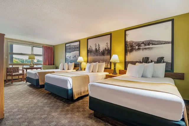 غرفة بسريرين مزدوجين، Super 8 By Wyndham Lake George/Downtown 1/5