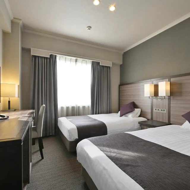 Room, Double or Twin Bed, TAKAMATSU KOKUSAI HOTEL 1/4