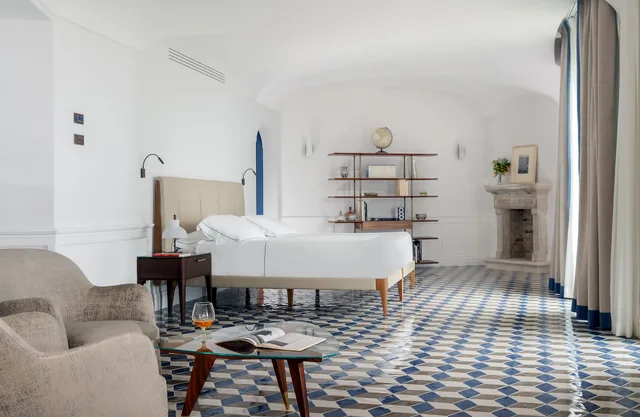 جناح ركني بسرير كينج بإطلالة على البحر، Borgo Santandrea 5/8