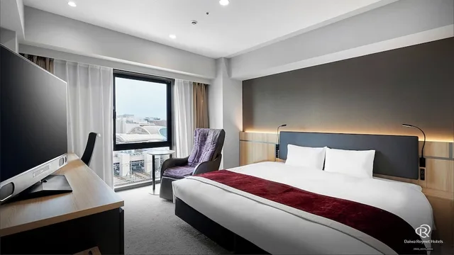 غرفة ديلوكس بسرير كينج للمدخنين، Daiwa Roynet Hotel Kanazawa Eki Nishiguchi 3/8