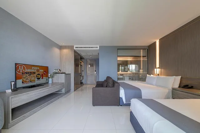 غرفة كلاسيكية ديلوكس عائلية مفردة، Mandarin Eastville Pattaya 6/12
