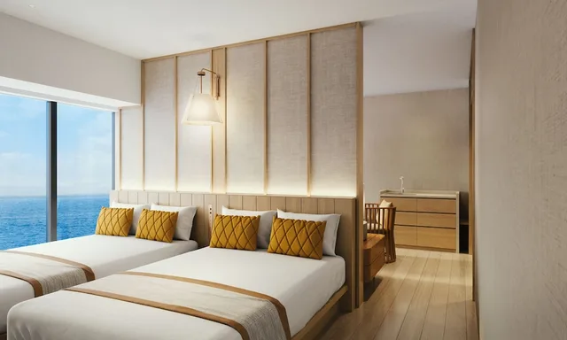 Vip, Suite, 2 Double Beds, Ocean Front, 2 Sofa, Lounge Access, Top Floor، Grand Monday Resort Tokyo Bay Maihama 1/5
