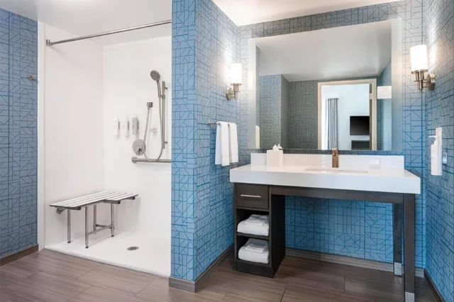 جناح بسرير كينج مع أريكة لذوي الإعاقة، Homewood Suites by Hilton San Jose Santa Clara 4/4