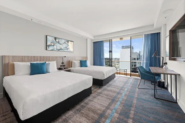 غرفة قياسية بسرير كوين، Crowne Plaza Surfers Paradise 6/10