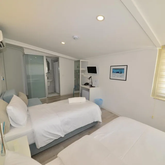 غرفة بسرير مزدوج أو سريرين منفصلين، Minu Hotel 2/10