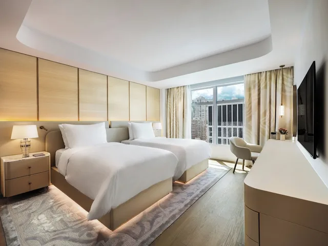 بنتهاوس بسرير كينج وسريرين منفصلين بغرفتي نوم، Lanson Place Hotel 3/6