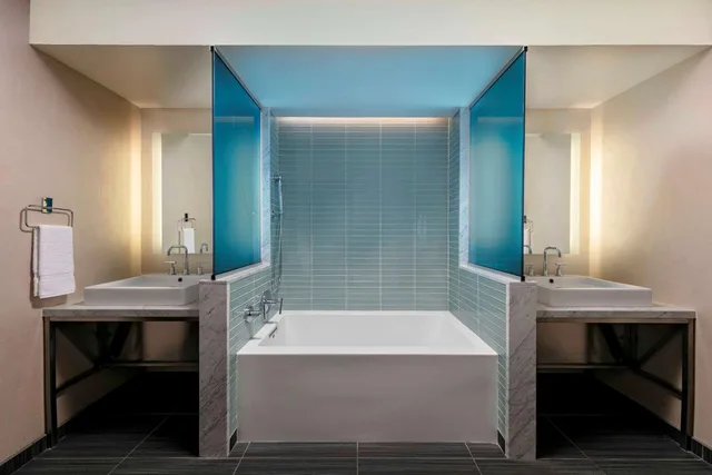 جناح بسرير كينج بغرفتي نوم لذوي الإعاقة، The Royal Sonesta Chicago Downtown 3/8