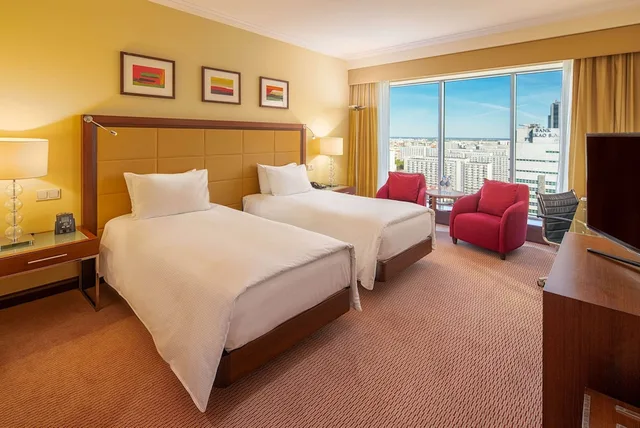 غرفة أساسية بسريرين منفصلين، Hilton Warsaw City 2/9