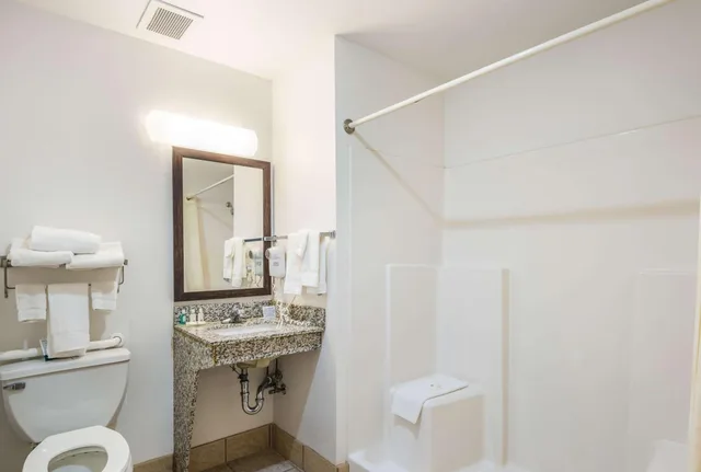 جناح بسرير كينج مع أريكة، Quality Inn & Suites Eldridge Davenport North 5/8
